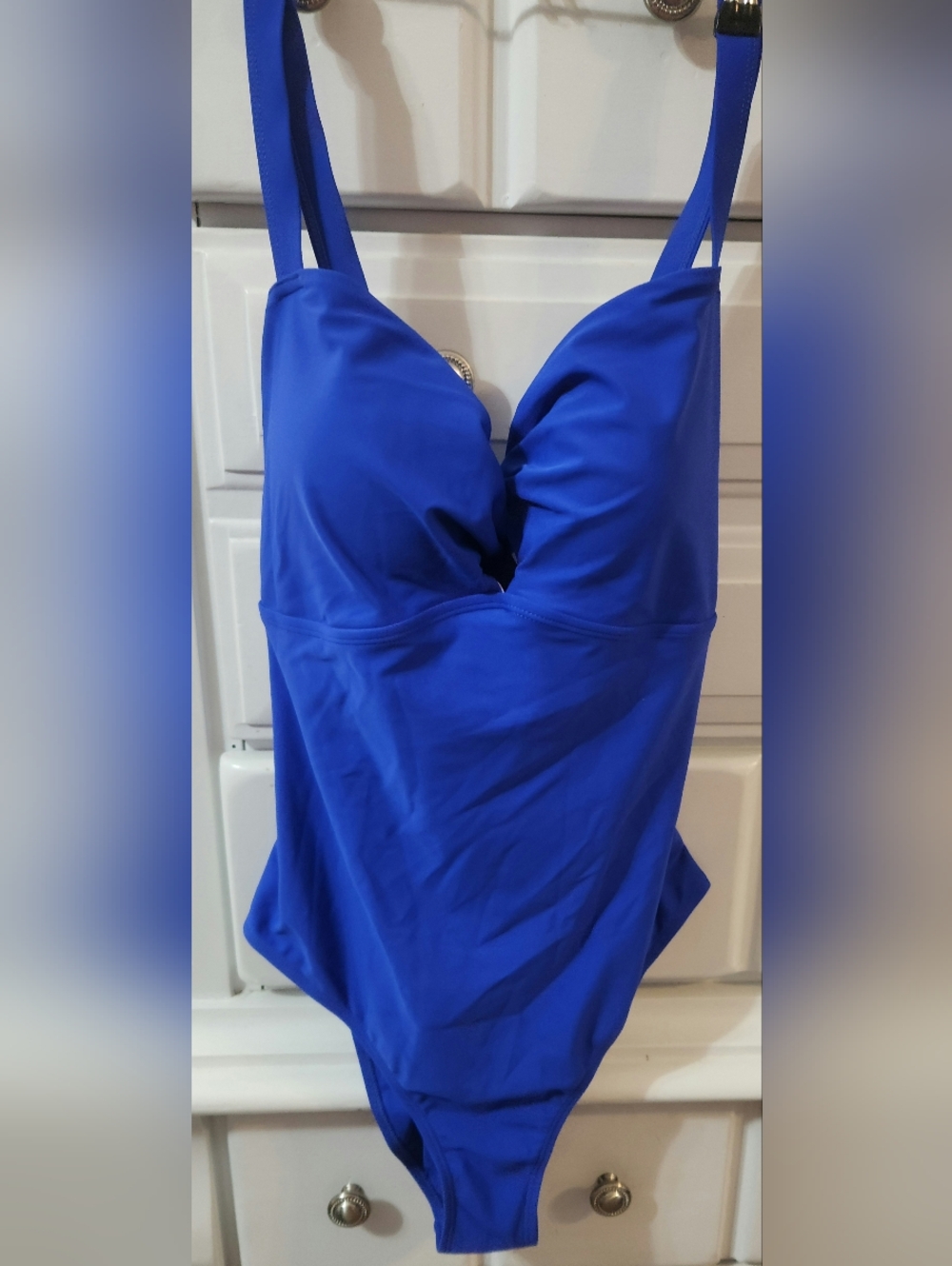 Brand New Royal Blue One-Piece Swimsuit